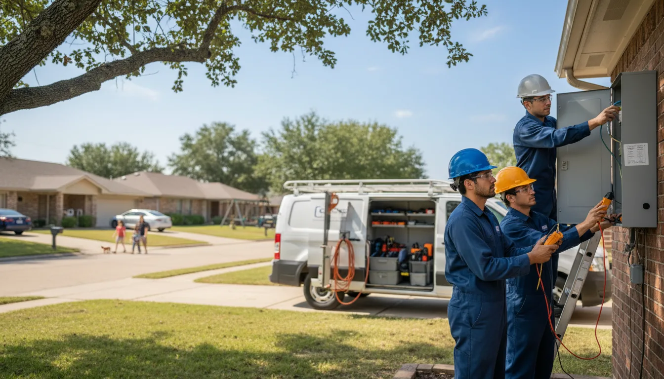 Certified electrician providing emergency electrical services in Model, CO